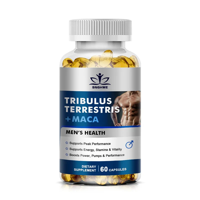 Natural plant extract Terrestris ginseng maca - a natural level supplement for men and women