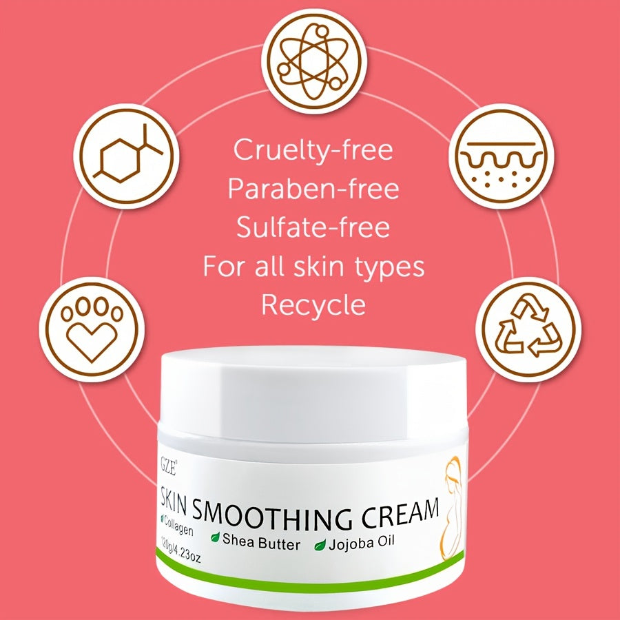 GZE Skin Smoothing Cream: Say Goodbye to Stretch Marks with our Natural Pregnancy Stretch Mark Cream - Suitable for All Skin Types