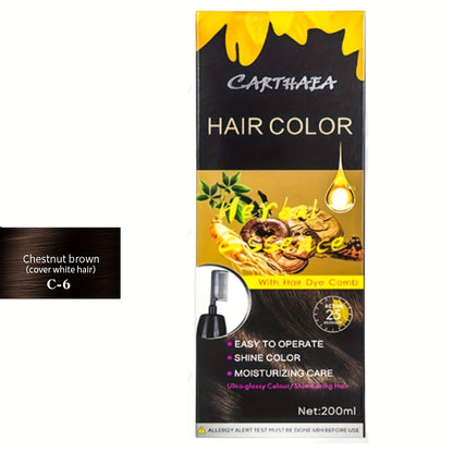 Natural Luxe Hair Colorant - Vibrant, Long-Lasting Hair Dye for Women and Men - Enhance, Nourish, and Protect Your Hair with This Easy-to-Use, Chemical-Free, Cruelty-Free, and Gentle Hair Coloring Product