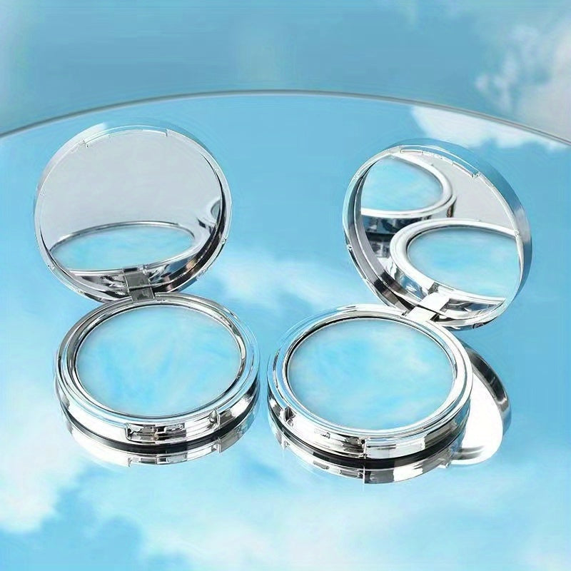 Long-Lasting, Soft Matte Finish Candy Bell Face Powder Compact - Waterproof, Oil Control, Lightweight, Buildable Coverage, Flawless Base, Natural Look, Compact Design