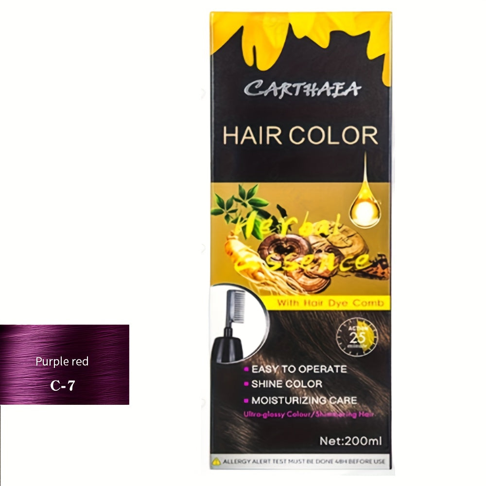 Natural Luxe Hair Colorant - Vibrant, Long-Lasting Hair Dye for Women and Men - Enhance, Nourish, and Protect Your Hair with This Easy-to-Use, Chemical-Free, Cruelty-Free, and Gentle Hair Coloring Product