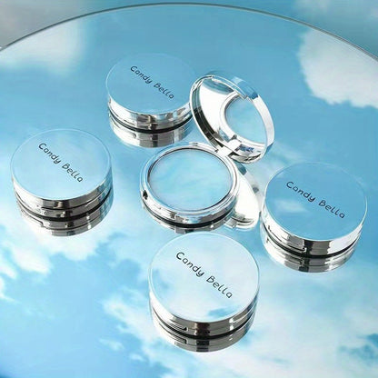 Long-Lasting, Soft Matte Finish Candy Bell Face Powder Compact - Waterproof, Oil Control, Lightweight, Buildable Coverage, Flawless Base, Natural Look, Compact Design