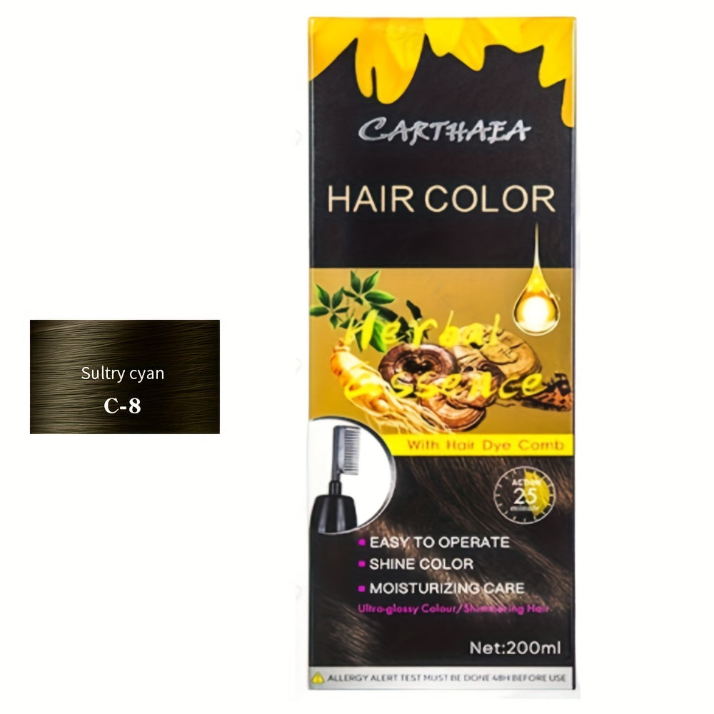 Natural Luxe Hair Colorant - Vibrant, Long-Lasting Hair Dye for Women and Men - Enhance, Nourish, and Protect Your Hair with This Easy-to-Use, Chemical-Free, Cruelty-Free, and Gentle Hair Coloring Product